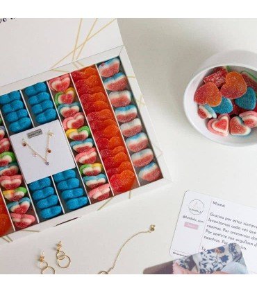 Collar Colours Stone Baño Oro