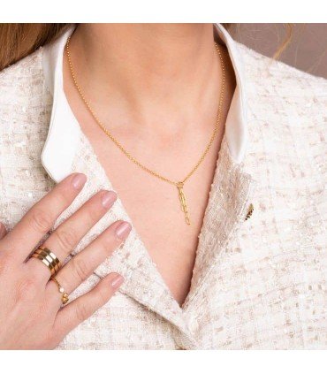 Collar Freedom Baño Oro