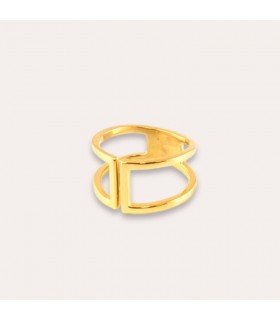 Anillo Camboia Baño Oro