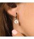 Pendientes Rayo Plata