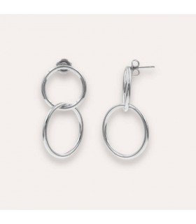 Pendientes Together Plata