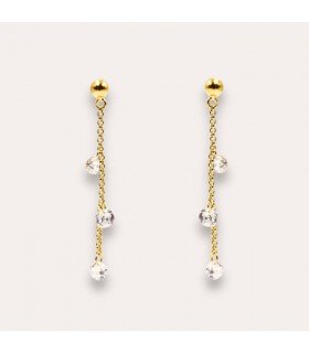 Pendientes Glow Baño Oro