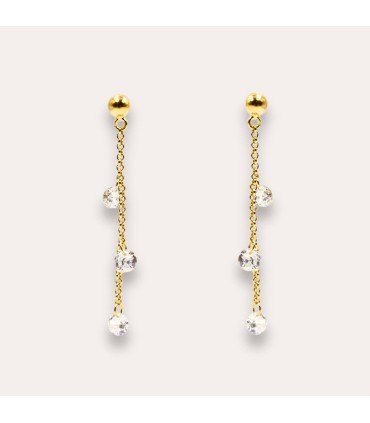 Pendientes Glow Baño Oro