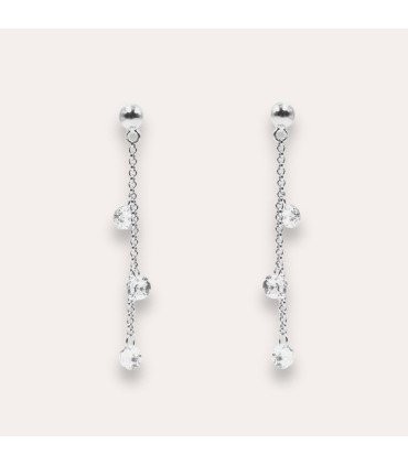 Pendientes Glow Plata