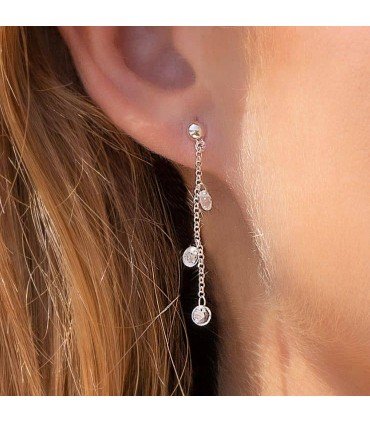 Pendientes Glow Plata