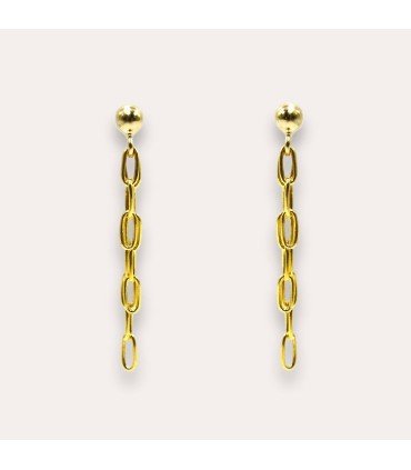 Pendientes Freedom Baño Oro