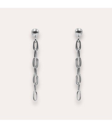 Pendientes Freedom Plata