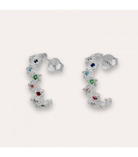 Pendientes Little Stars Plata