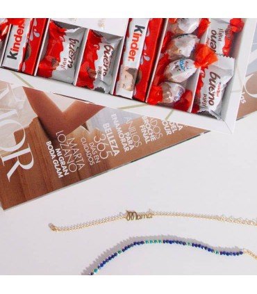 Pulsera Mamá Baño Oro