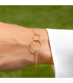 Pulsera Together Baño Oro